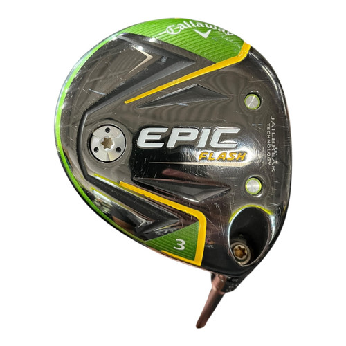 Vist Large View of Product Image Which is Used Callaway EPIC FLASH Mens Fairway Wood RH 3 Wood