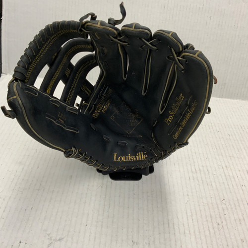 Vist Large View of Product Image Which is Used Louisville Slugger LPS5 BB/SB Glove RH Throw Black 14"
