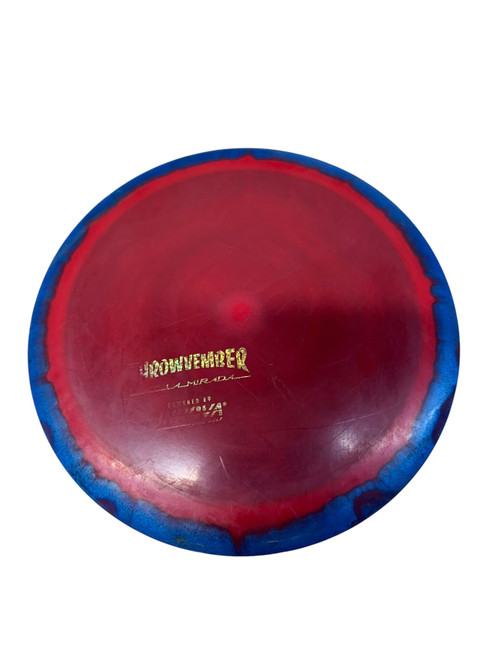Vist Large View of Product Image Which is Used Innova WRAITH Disc Golf Driver Red
