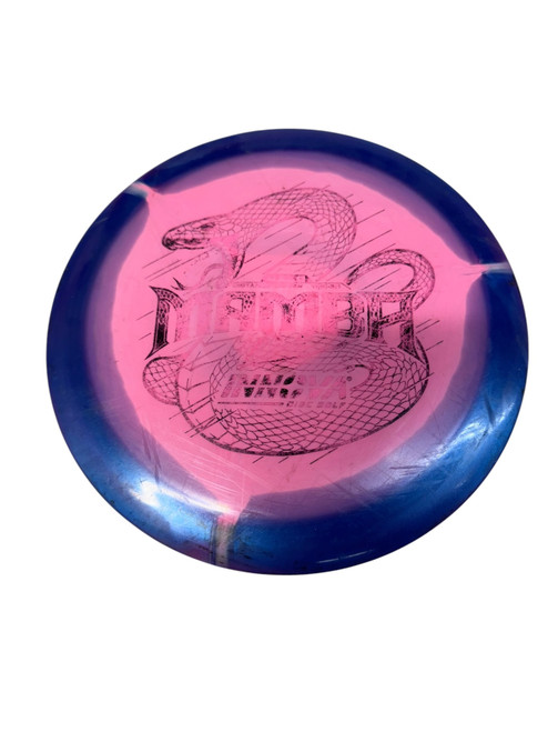 Vist Large View of Product Image Which is Used Innova MAMBA HALO Disc Golf Driver Pink 150g