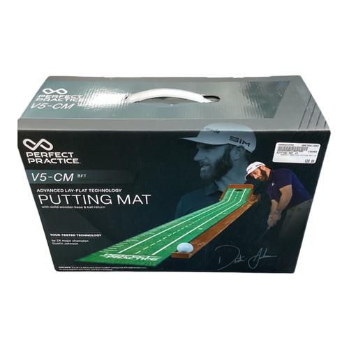 Vist Large View of Product Image Which is Used PERFECT PRACTICE PUTTING MAT V5 Putting Aid