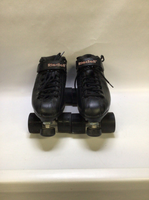 Vist Large View of Product Image Which is Used Riedell ROLLER DERBY Senior Roller Quad Skates Black Senior 10