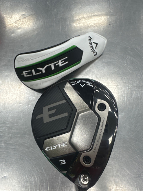 Vist Large View of Product Image Which is Used Callaway ELYTE W/DENALI FROST Mens Fairway Wood RH 3 Wood