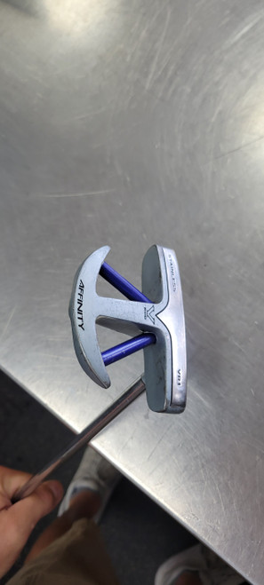 Vist Large View of Product Image Which is Used Affinity VR1 Mens Putter RH