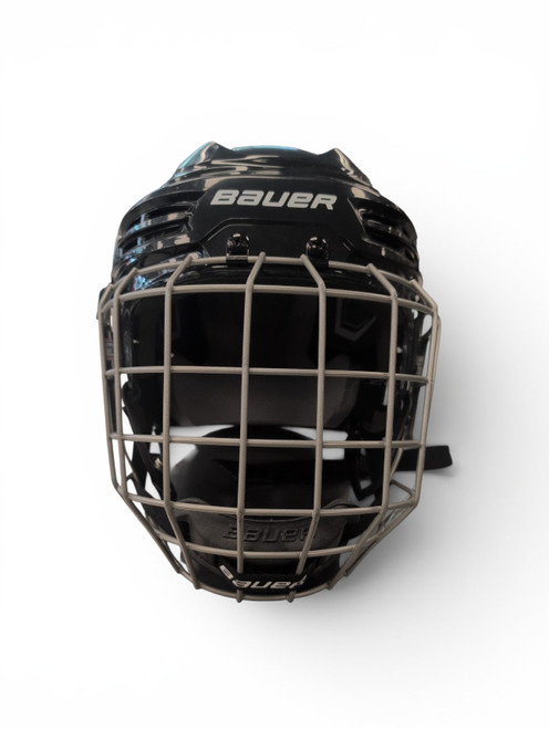 Vist Large View of Product Image Which is Used Bauer BAUER PROFILE 1 Helmet Cage Combo Black LG