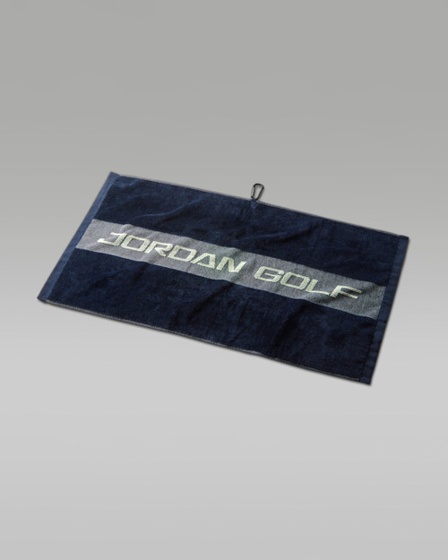Vist Large View of Product Image Which is New JORDAN GOLF TOWEL NAVY