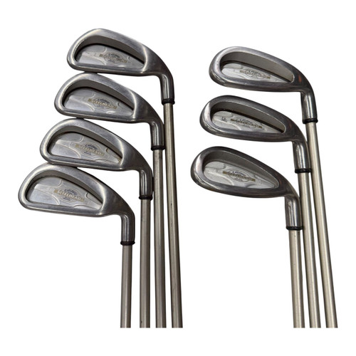 Vist Large View of Product Image Which is Used Callaway STEELHEAD X-14 LADIES Iron Set RH 4I-PW