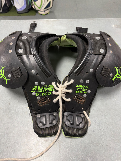 Vist Large View of Product Image Which is Used All Star CATALYST FB Shoulder Pads None XS