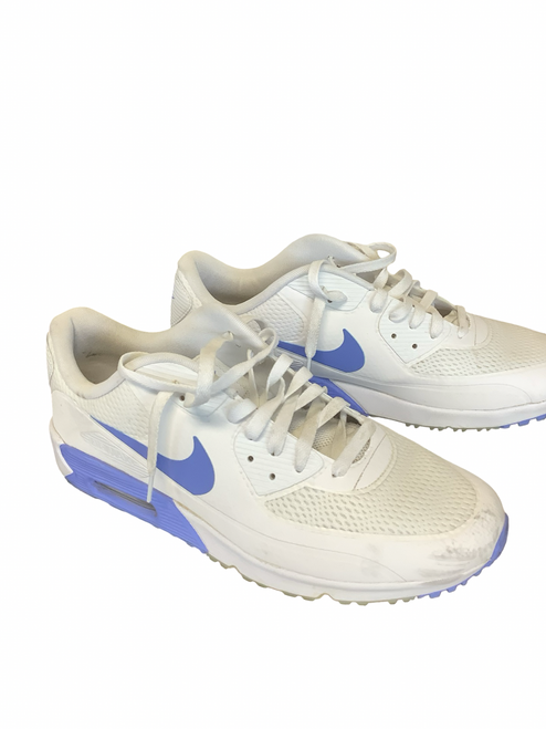 Vist Large View of Product Image Which is Used Nike Mens Golf Shoes White Senior 13
