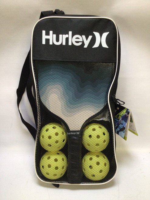 Vist Large View of Product Image Which is Used HURLEY TWO PADDLE SET Pickleball Racquet Grey