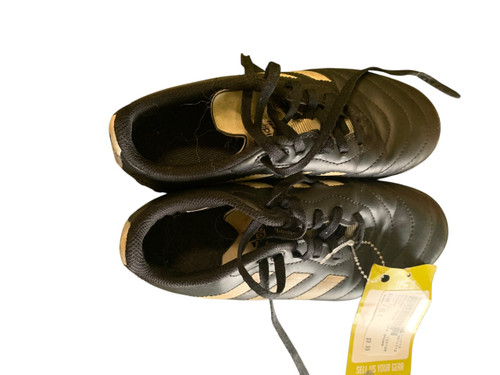Vist Large View of Product Image Which is Used Adidas Soccer Turf Shoes Black Junior 02.5