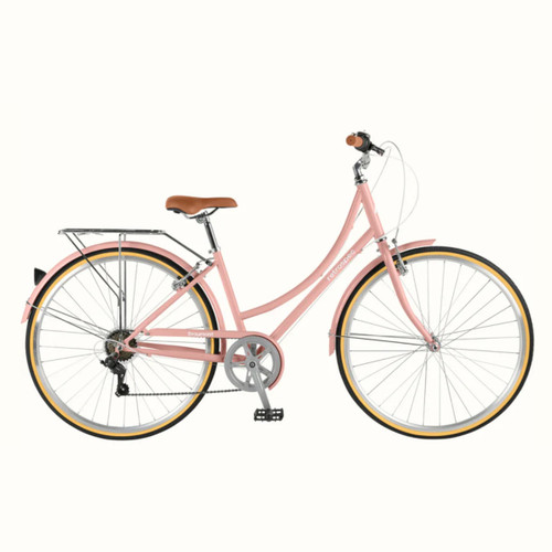 Vist Large View of Product Image Which is New RETROSPEC MAUVE BEAUMONT 7SPD STEP THRU