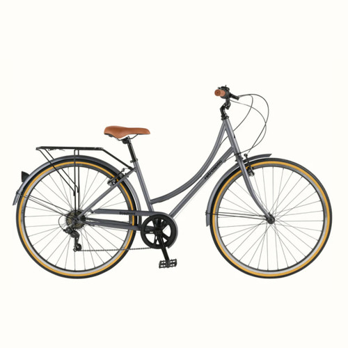Vist Large View of Product Image Which is New RETROSPEC GRAPHITE BEAUMONT 7SPD STEP THRU