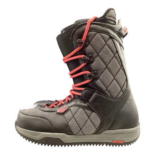 Vist Large View of Product Image Which is Used Burton WHITE COLLECTION Mens Snowboard Boots Black Senior 12