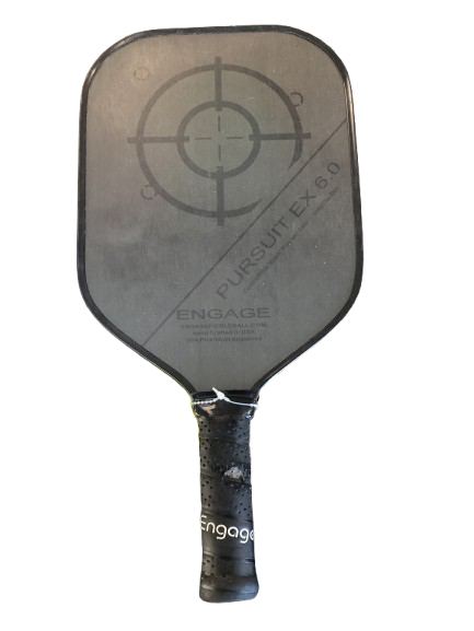 Vist Large View of Product Image Which is Used Engage PURESUITE EX 6.0 Pickleball Racquet Black