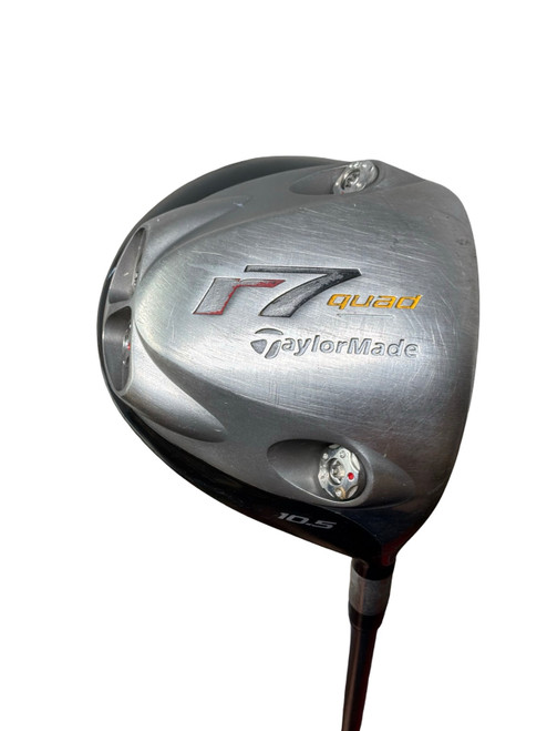 Vist Large View of Product Image Which is Used Taylormade R7 QUAD Mens Driver RH 10.5 Degree