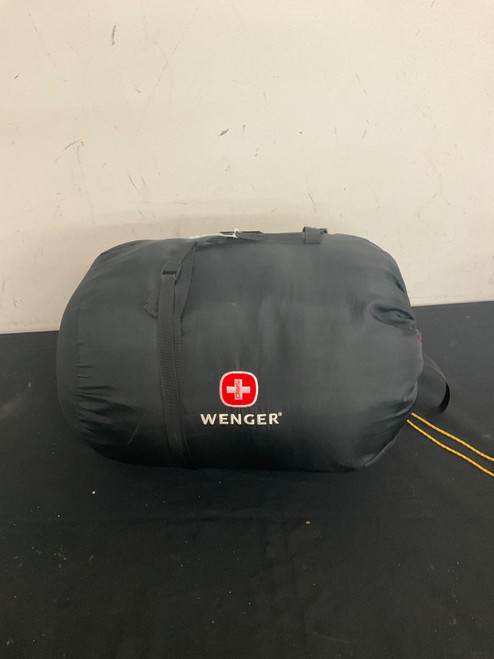 Vist Large View of Product Image Which is Used WENGER LARGE SLEEPING BAG Sleeping Bag Black LG