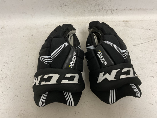 Vist Large View of Product Image Which is Used CCM TACKS 5092 Junior Gloves Black 12"