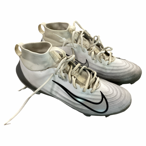 Vist Large View of Product Image Which is Used Nike Adult FB Cleats White Senior 11.5