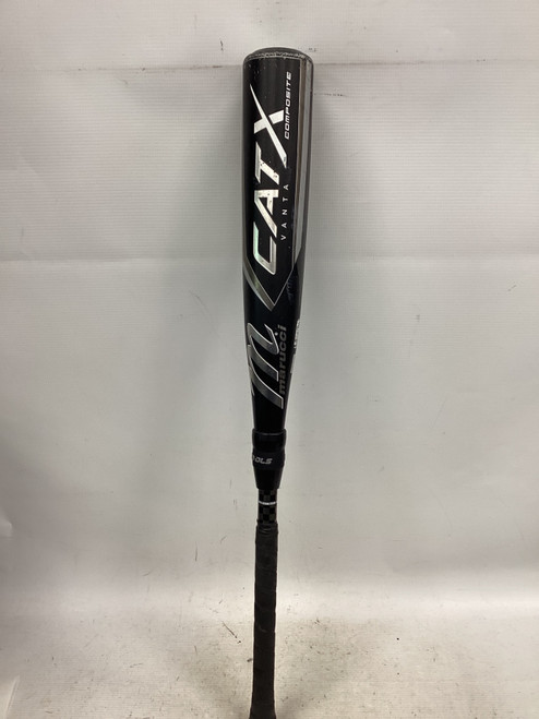Vist Large View of Product Image Which is Used Marucci CAT X COMPOSITE VANTA BB/SB USSSA 2 3/4 Bat 29"