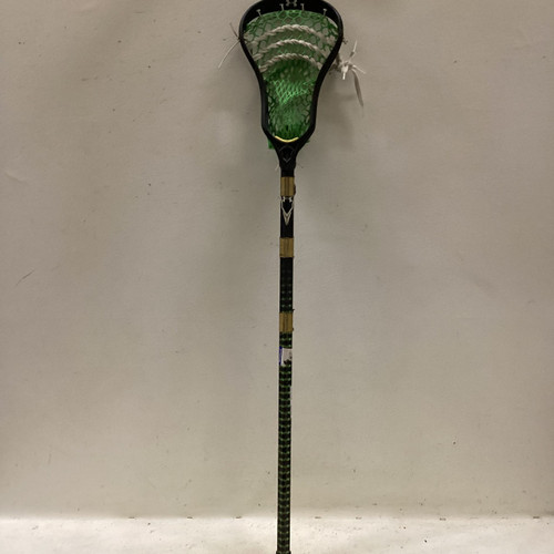 Vist Large View of Product Image Which is Used Under Armour LAX STICK Jr Atk/Mid Complete Stick Green