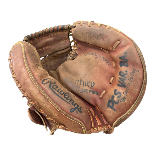 Vist Large View of Product Image Which is Used Rawlings CENTURY BB/SB Catchers RH Throw Brown 32"