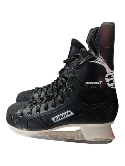 Vist Large View of Product Image Which is Used Bauer IMPACT 75 Senior Hockey Skate Senior 10