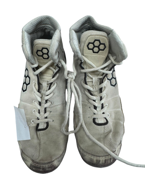 Vist Large View of Product Image Which is Used Rudis Wrestling Shoes White Senior 11
