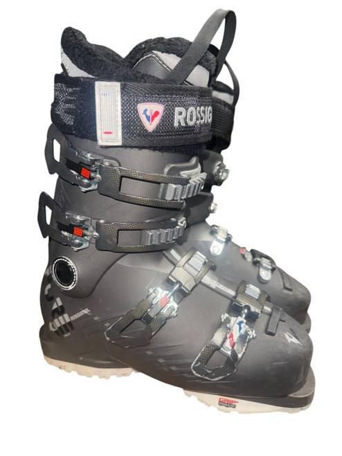 Vist Large View of Product Image Which is Used Rossignol Pure Pro R Womens DH Ski Boot Black 235 MP - J05.5 - W06.5