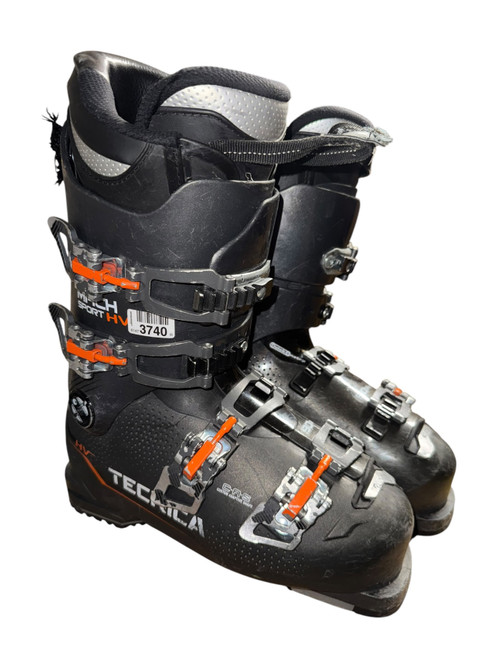 Vist Large View of Product Image Which is Used Tecnica MACH SPORT HV 90 Mens DH Ski Boot Black 255 MP - M07.5 - W08.5