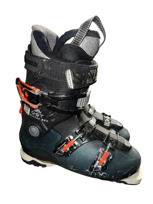 Vist Large View of Product Image Which is Used Salomon QUEST ACCESS 80 Mens DH Ski Boot Black 275 MP - M09.5 - W10.5