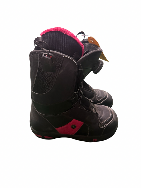 Vist Large View of Product Image Which is Used LADIES SB Womens Snowboard Boots Black Senior 4