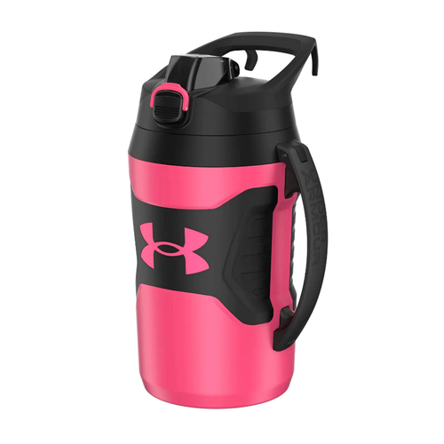 Vist Large View of Product Image Which is New Under Armour Playmaker Jug 64 oz Pink/Black