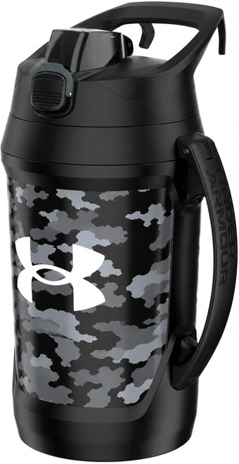 Vist Large View of Product Image Which is New Under Armour Playmaker Jug 64 oz Black Woodland