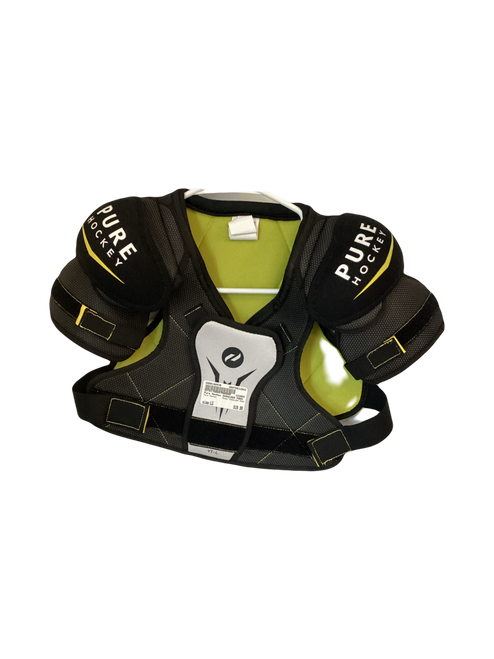 Vist Large View of Product Image Which is Used Pure Hockey SHOULDER PADS Youth Shoulder Pads LG