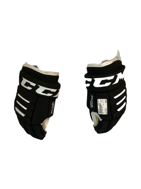 Vist Large View of Product Image Which is Used CCM TACKS 4R2 Senior Gloves Black 15"