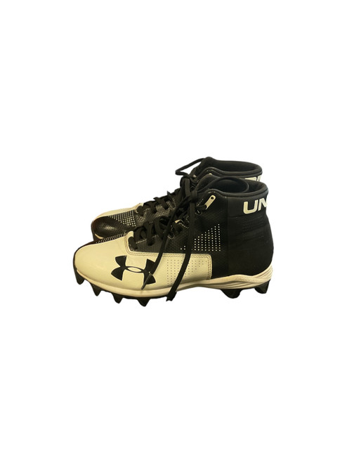 Vist Large View of Product Image Which is Used Under Armour BASEBALL CLEATS BB/SB Cleats Black Senior 5