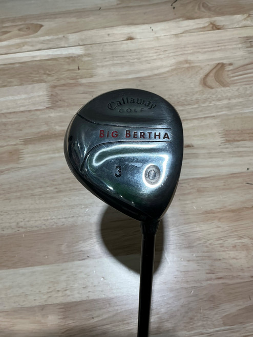 Vist Large View of Product Image Which is Used Callaway BIG BERTHA Mens Fairway Wood RH 3 Wood