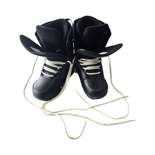 Vist Large View of Product Image Which is Used Chamonix WOMENS SB BOOTS SZ 6 Womens Snowboard Boots Black Senior 6