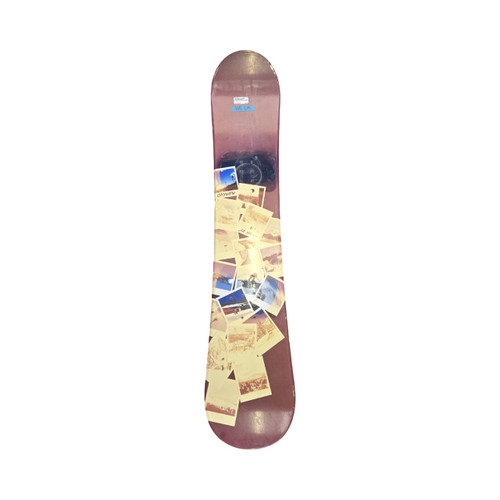 Vist Large View of Product Image Which is Used OXYGEN AL 145 CM SNOWBOARD Womens Snowboard Only Brown 145 cm