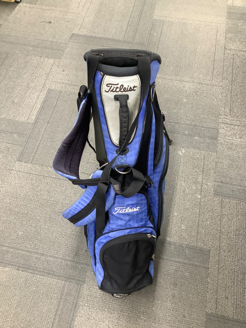 Vist Large View of Product Image Which is Used Titleist BLUE STAND BAG Mens Stand Bag Royal Blue
