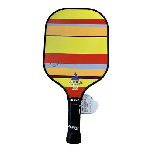 Vist Large View of Product Image Which is Used JOOLA JOURNEY Pickleball Racquet Black/Orange/White