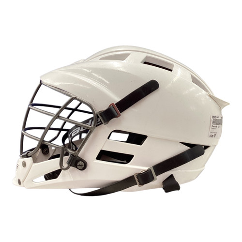 Vist Large View of Product Image Which is Used Cascade CSR Lacrosse Helmet White SM