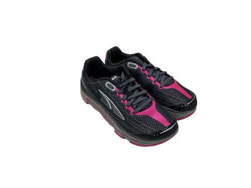 Vist Large View of Product Image Which is Used Altra THE REPITITION Running/X-Train Shoes W Black And Pink Senior 9.5