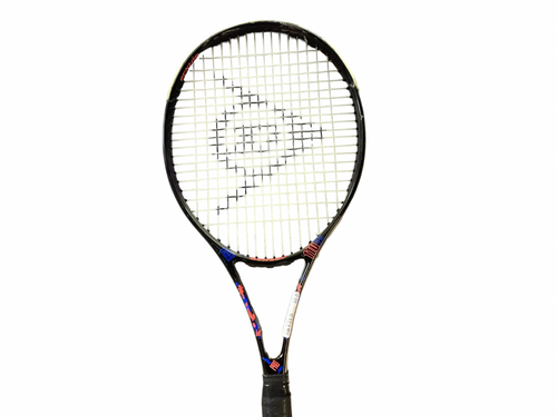 Vist Large View of Product Image Which is Used Dunlop PRO TITAN 110 Adult Tennis Racquet Black 4 3/8"