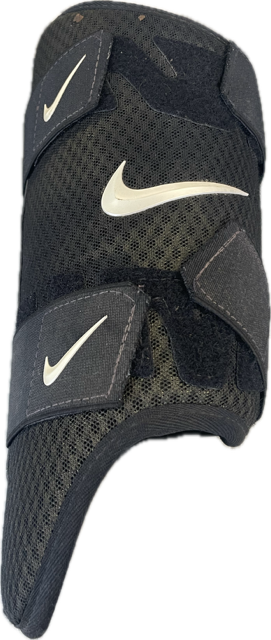 Vist Large View of Product Image Which is Used Nike Baseball Shin/Foot Protector Black