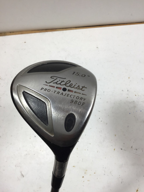Vist Large View of Product Image Which is Used Titleist PRO TRAJECTORY 980F Mens Fairway Wood RH 3 Wood