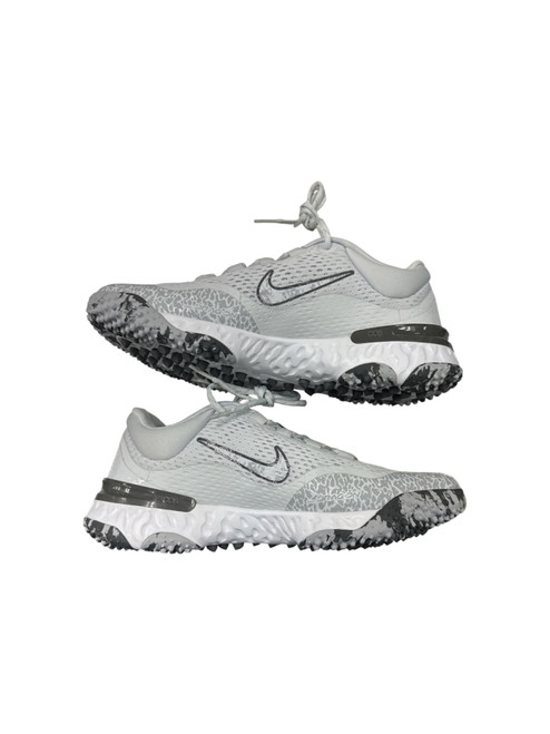 Vist Large View of Product Image Which is Used Nike ALPHA HURACHE BB/SB Cleats Teal Senior 9.5