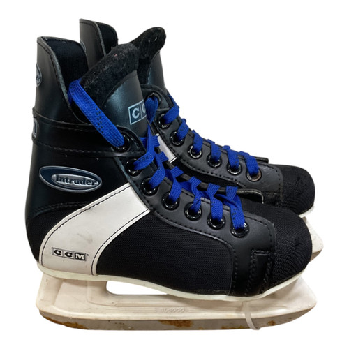 Vist Large View of Product Image Which is Used CCM INTRUDER SZ 2 Junior Hockey Skate Junior 02
