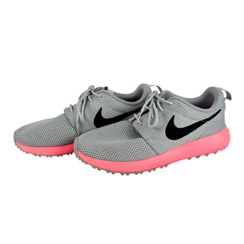 Vist Large View of Product Image Which is Used Nike ROSHE Golf Shoes Grey Junior 6